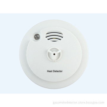 Domestic Heat Detector Alarm Tester Temperature Detection Alert Sensor Home Fire Alarm System